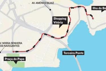 Imagem ilustrativa da imagem Trânsito na Enseada do Suá muda a partir de hoje