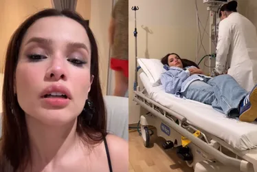 Imagem ilustrativa da imagem VÍDEO | Juliette bate rosto em porta de vidro e fratura o nariz