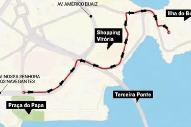 Imagem ilustrativa da imagem Veja o que muda no trânsito na Enseada do Suá a partir de segunda-feira