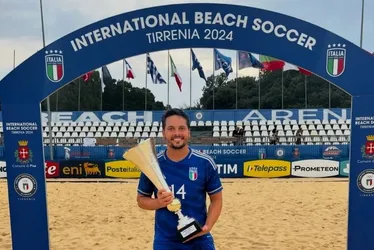 Imagem ilustrativa da imagem Vereador de Vitória pede licença para disputar Mundial de Beach Soccer