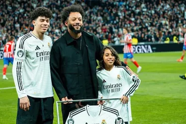 Imagem ilustrativa da imagem Vídeo: prodígio? Filho de Marcelo dá assistência de letra em apenas cinco minutos pelo Real Madrid