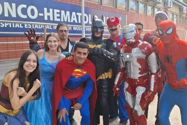 Imagem ilustrativa da imagem Voluntariado: super-heróis unidos para ajudar crianças com câncer