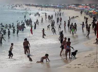 Imagem ilustrativa da imagem Rio de Janeiro pode alcançar nível inédito de calor; ‘É importante se proteger’, diz Eduardo Paes