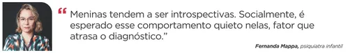 
          Imagem ilustrativa da imagem Autismo: diagnóstico em meninas é desafio
          