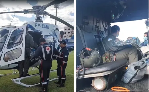 
          Imagem ilustrativa da imagem Bebê de 5 meses é resgatada de helicóptero após ser picada por escorpião
          