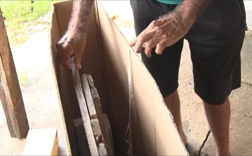 
          Imagem ilustrativa da imagem Casal de idosos compra TV de 60 polegadas e recebe pallet de madeira no lugar
          