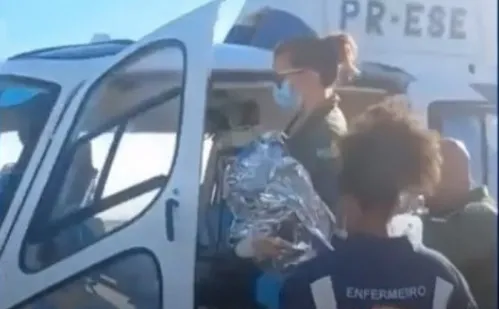 
          Imagem ilustrativa da imagem Criança de 2 anos é resgatada após acidente com panela de pressão
          