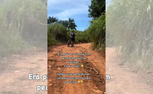 
          Imagem ilustrativa da imagem Criança de dois anos é encontrada perdida por ciclistas em trilha
          