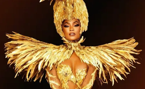 
          Imagem ilustrativa da imagem Erika Januza anuncia que não é mais rainha de bateria da Viradouro
          