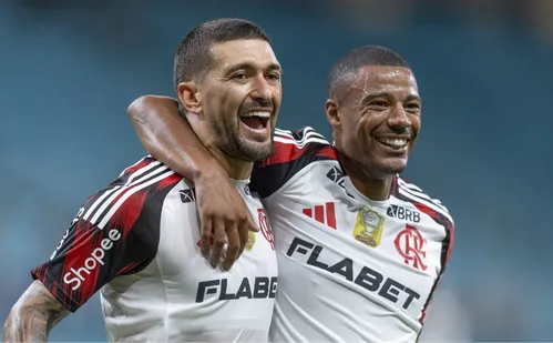 
          Imagem ilustrativa da imagem Flamengo bate Grêmio com gols de Arrascaeta e se reabilita de derrota
          