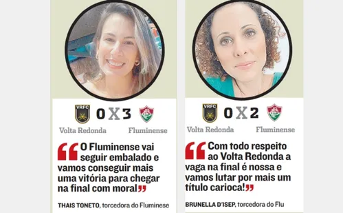 
          Imagem ilustrativa da imagem Fluminense não vai tirar o pé na semifinal
          