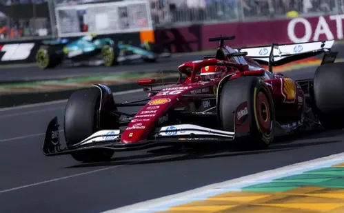 
          Imagem ilustrativa da imagem Fórmula 1: Leclerc é o mais rápido no segundo treino livre na Austrália
          