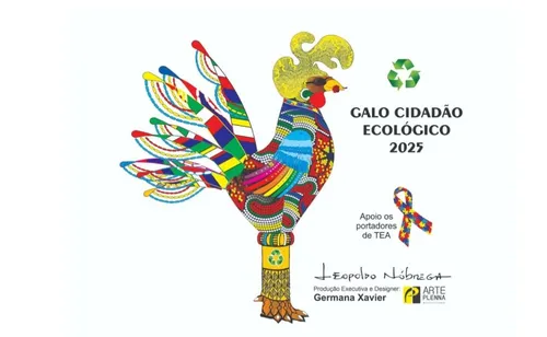 
          Imagem ilustrativa da imagem Galo Cidadão Ecológico ficará de pé de 26 deste mês até o domingo 9 de março
          