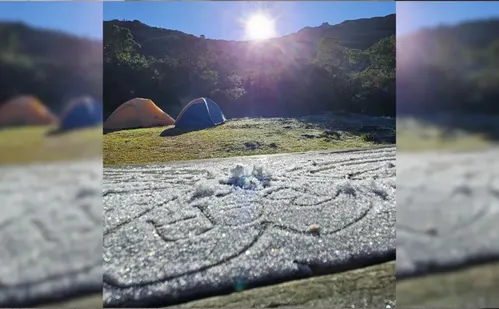 
          Imagem ilustrativa da imagem Caparaó capixaba registra geada com temperatura de -3º C
          