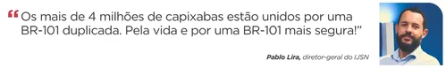 
          Imagem ilustrativa da imagem IA mostra como seria acidente se trecho da BR-101 em Anchieta fosse duplicado
          