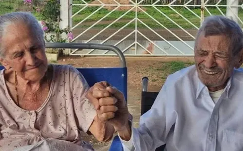 
          Imagem ilustrativa da imagem Junto há 84 anos, casal cearense entra para o livro dos recordes
          