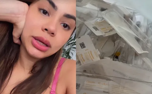 
          Imagem ilustrativa da imagem Lexa mostra quantidade de injeções que está tomando após ter perdido bebê
          