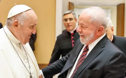 
          Imagem ilustrativa da imagem Lula chega a Roma para funeral do papa Francisco
          