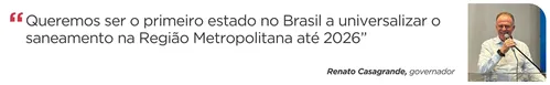 
          Imagem ilustrativa da imagem Mais imóveis da Grande Vitória vão ter ligação com rede de esgoto
          