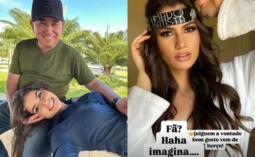 
          Imagem ilustrativa da imagem Miss parabeniza Amado Batista por aniversário de 74 anos e se declara: 'te amo'
          