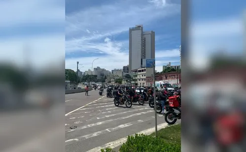 
          Imagem ilustrativa da imagem Motoboys realizam manifestação na Grande Vitória
          