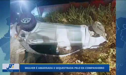 
          Imagem ilustrativa da imagem Mulher sequestrada pelo ex sofre acidente na BR-428; suspeito é preso por populares
          