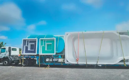 
          Imagem ilustrativa da imagem Multinacional americana inaugura fábrica de piscinas em São Mateus
          