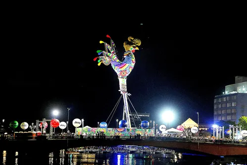 
          Imagem ilustrativa da imagem VÍDEO: O galo está de pé anunciando o Carnaval do Recife
          