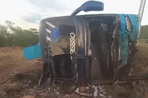 
          Imagem ilustrativa da imagem Ônibus da Progresso bate em cavalo e tomba na BR-232, em Serra Talhada
          