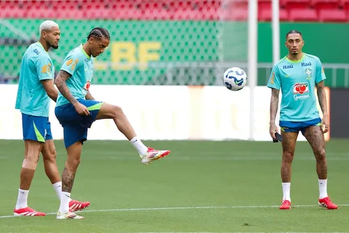 
          Imagem ilustrativa da imagem Quem é João Pedro e por que Dorival o escolheu como titular da seleção brasileira
          