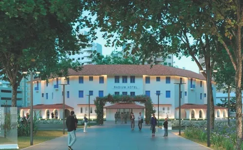 
          Imagem ilustrativa da imagem Restauração do Radium Hotel, em Guarapari, começa neste mês de abril
          