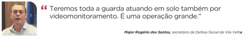 
          Imagem ilustrativa da imagem Segurança na Festa da Penha com 8 mil policiais, drones e helicópteros
          