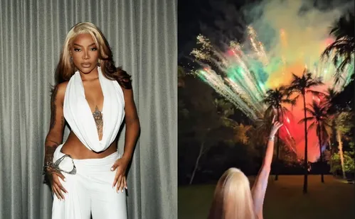 
          Imagem ilustrativa da imagem Sem Brunna, Ludmilla comemora 30 anos com festão e convidados famosos
          