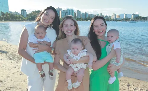 
          Imagem ilustrativa da imagem Sem planejar, amigas ficam grávidas ao mesmo tempo
          