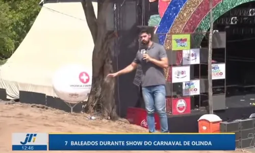 
          Imagem ilustrativa da imagem Sete pessoas são baleadas durante show de João Gomes no Carnaval de Olinda
          