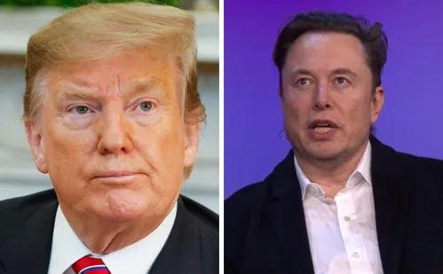 
          Imagem ilustrativa da imagem Trump: Musk tem ajudado EUA de maneira tremenda, mas quer voltar para seus carros
          