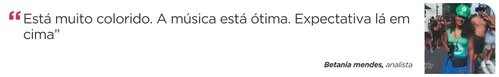 
          Imagem ilustrativa da imagem Turistas aprovam folia no Centro de Vitória: 'Não há lugar como aqui'
          