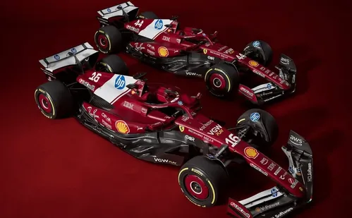 
          Imagem ilustrativa da imagem Veja as pinturas de todos os novos carros da Fórmula 1 em 2025
          