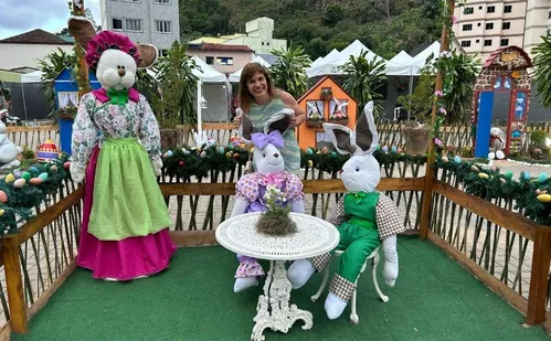 
          Imagem ilustrativa da imagem Vila da Páscoa: praça e ruas de Domingos Martins já estão no clima
          