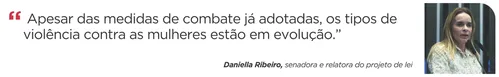 
          Imagem ilustrativa da imagem Violência contra a mulher: crime com inteligência artificial vai ter pena maior
          