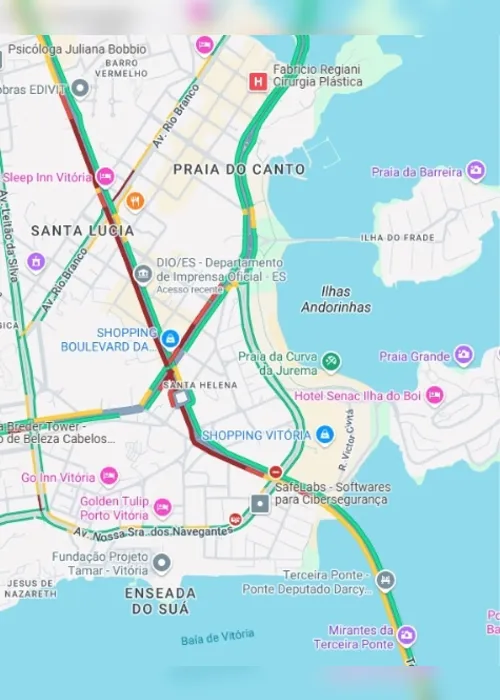 
          Imagem ilustrativa da imagem Capotamento na Terceira Ponte complica trânsito na tarde desta sexta; veja vídeo
          