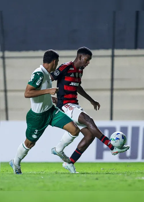 Imagem ilustrativa da imagem Flamengo bate Palmeiras nos pênaltis e conquista bicampeonato inédito da Libertadores Sub-20