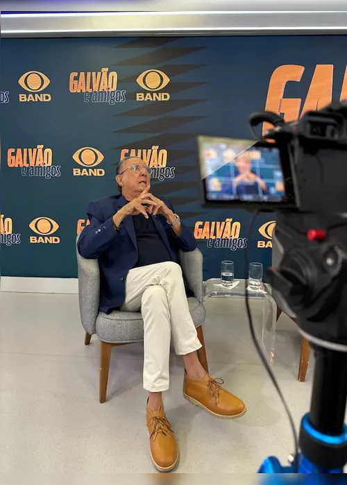 Imagem ilustrativa da imagem Galvão Bueno em 5 frases: ‘A voz não é a mesma, mas a vontade é’