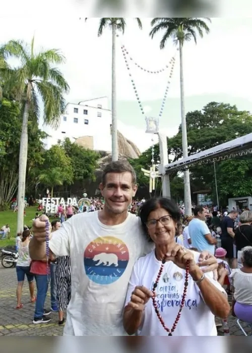 Imagem ilustrativa da imagem Homens de fé nas ruas hoje na Festa da Penha 2025
