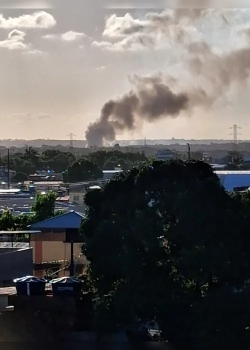 Imagem ilustrativa da imagem Novo incêndio atinge a Gerdau/Aço Norte no bairro do Curado