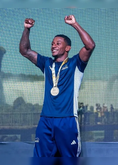 Imagem ilustrativa da imagem Yuri Falcão, boxeador capixaba: “Essa medalha só me deu mais vontade de vencer”