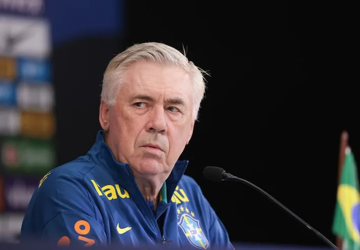 Imagem ilustrativa da imagem Ancelotti destaca diferenças com Europa e exalta futebol sul-americano