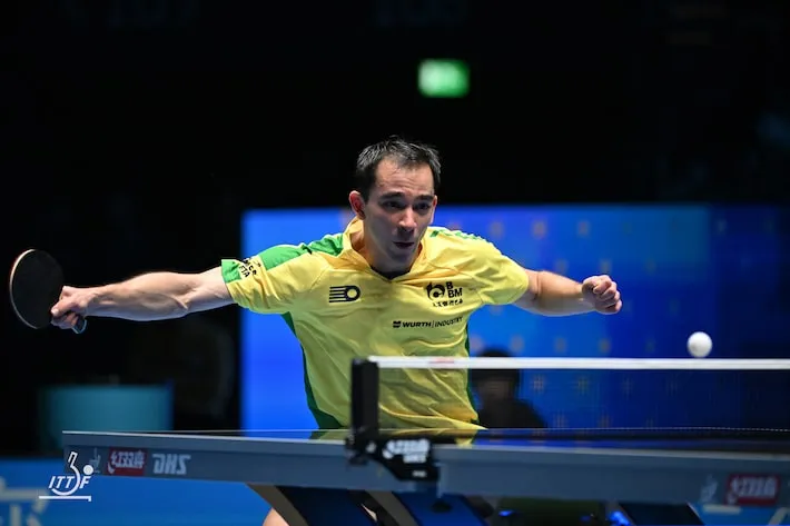 Imagem ilustrativa da imagem Brasil receberá Mundial de Tênis de Mesa pela 1ª vez em meio a sucesso de Calderano