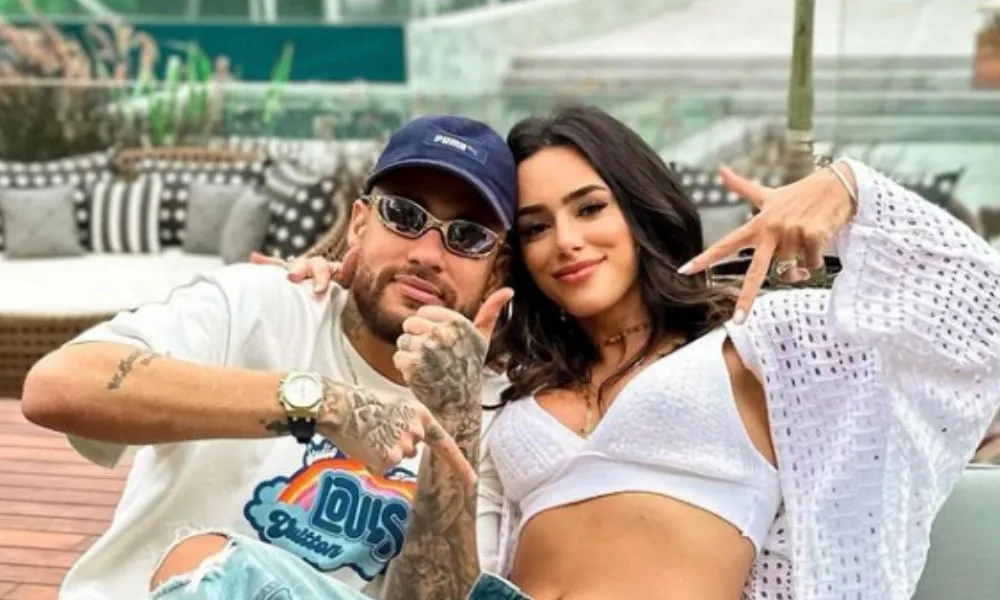 Imagem ilustrativa da imagem Bruna Biancardi revela que se casou com Neymar no civil