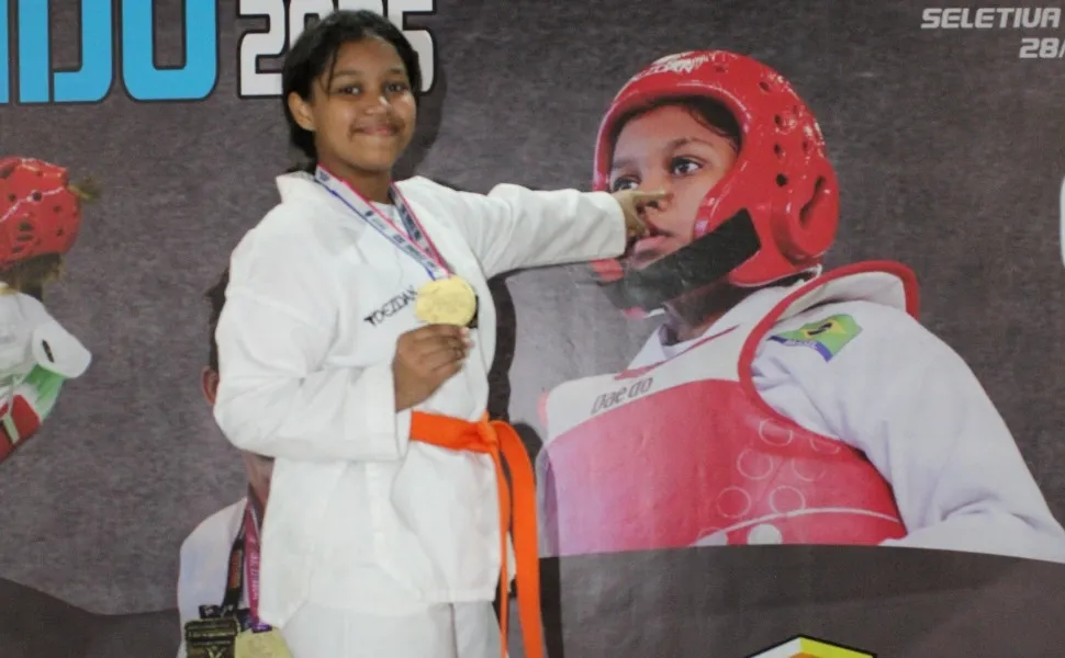 Imagem ilustrativa da imagem Capixaba de 13 anos vai disputar competição nacional de Taekwondo